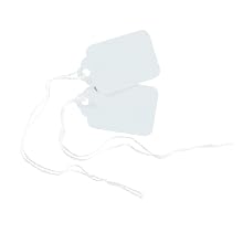 Avery White Marking Tags, Strung, 1.75 x 1.093 Inches, Pack of 100 (11062)