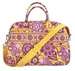 Vera Bradley Weekender Bag in Bali Gold