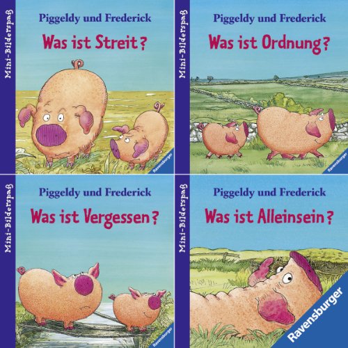 Produkt-Bild: Ravensburger Mini-Bilderspa&szlig; Piggeldy und Frederick  (4er-Set)