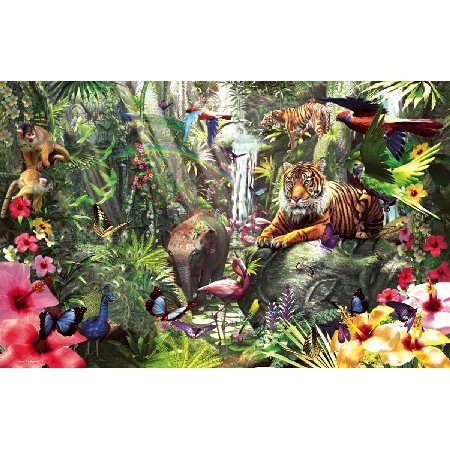 61DbtSQkbLL Sunsout Asian Forest 1000 Piece Jigsaw Puzzle