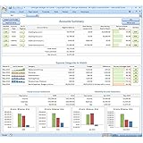 Excel Budget Software and Checkbook Register Spreadsheet Template - Free Trial Version - Requires Microsoft Excel 2007, Excel 2010, Excel 2013 or higher [Download]