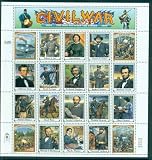 Civil War Collectible Stamp Sheet