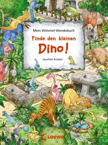 Loewe Verlag Finde den kleinen Dino! / Finde die Piratenflagge!: Mein Wimmel-Wendebuch