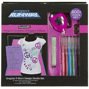 Project Runway Graphic T-Shirt Design Studio Set (T-Shirt NOT INCLUDED)