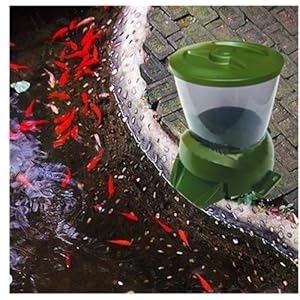 MagicDots Huge 3.8L Digital Aquarium Automatic Fish Food Feeder Large Food Capacity For Pond Big Aquarium