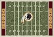 Washington Redskins 5' 4" x 7' 8" NFL Home Field Area Rug