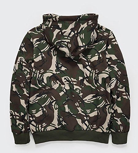 Jiaka Men's Hip-Hop Fashion Hooded Drawstrings Sweatshirts Jackets