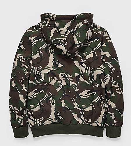 Jiaka Men's Hip-Hop Fashion Hooded Drawstrings Sweatshirts Jackets