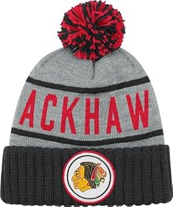 Chicago Blackhawks High 5 Vintage Cuffed Pom Hat