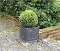 Faux Lead Fibreclay Chelsea Garden Box/Planter, 45cm