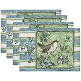 Morning Song 4-pc. Placemat Set - Multicolored (13x18