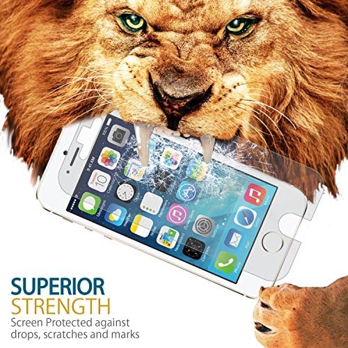 iPhone 5/5C/5S/5SE Best Screen Protector All-In-One HD Clear Film, Gadget-Smith - Protect Your Screen from Scratches and Drops