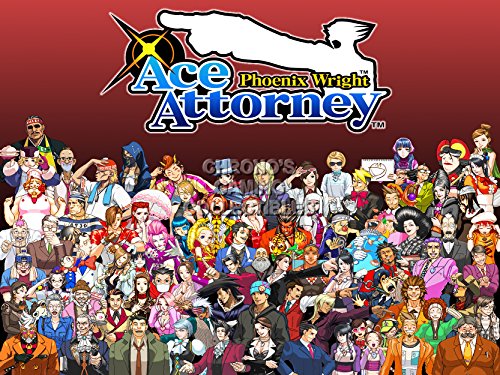 CGC Huge Poster - Phoenix Wright Nintendo DS 3DS Wii U IOS - PHW010 (16" X 24")