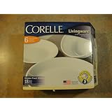 Corelle Livingware Winter Frost White 18-Piece Dinnerware Set, Service for 6
