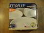 Corelle Livingware Winter Frost White 18-Piece Dinnerware Set, Service for 6