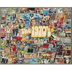 The Seventies 1000 pc White Mountain Jigsaw Puzzle by White Mountain