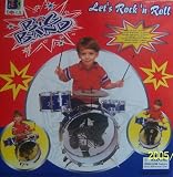 New Child Kid Toy Kids Big Band Drum Set Toy Drum-Blue