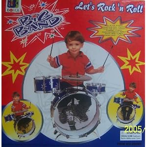 New Child Kid Toy Kids Big Band Drum Set�Toy Drum-Red by 