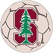 Fanmats Stanford Cardinals Soccer Ball-Shaped Mats