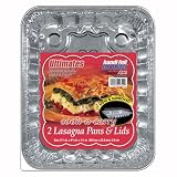 Handi-foil Cook-n-carry Lasagna Pan With Lid   (Pack of 9)
