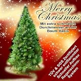 HXT 1101 SLIM 180 cm artificielle arbre de Noël incl trépied en métal, tous nos arbres TUV et SGS testé, difficilement inflammable
