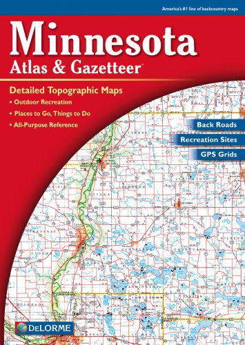 City Travel Guides Discounted  Books : Minnesota Atlas and Gazetteer