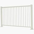 Gilpin Ornamntl Iron 619051W Aluminum Summit Railing