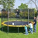 AZB Spring Trampoline with Enclosure - 14'