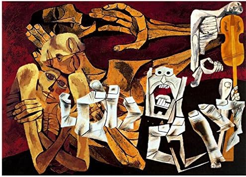 Guayasamin Oswaldo, titulo:sin titol , LITHOGRAPHY TECNIQUE 38X28 cmts . PAPER BFK France (WATERMARK) edition 100