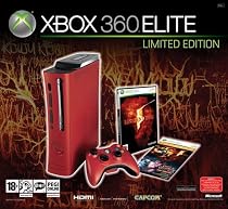 Xbox 360 Resident Evil 5 Elite Red Console