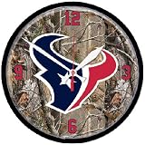 Houston Texans Wall Clock (Realtree)