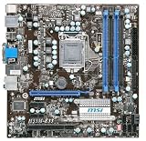 MSI INTEL H55チップ搭載マザーボード H55M-E33