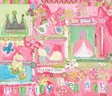 Oopsy Daisy Happily Ever After Stretched Canvas Wall Art by Winborg Sisters, 28 by 24-Inch
