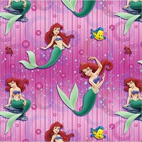 Disney's The Little Mermaid Roll Wrap 2 1 4 ft. x 2 yards by Disney