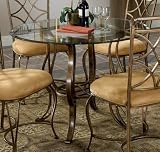 Glendale Dining Table (Brown Rust) (30H x 44D)