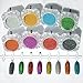 Born Pretty 1g/Box Holographic Laser Powder Nail Glitter Manicure Chrome Pigments #1