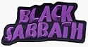 Black Sabbath Purple Name Logo Music Band Patch