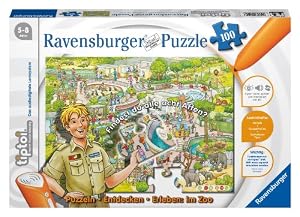 Ravensburger 00524 - TipToi: Erleben Zoo-Puzzle
