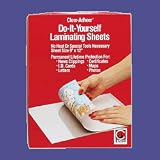 Laminating Sheets, 9x12, 2/PK, Clear Sheets, Sold as 1 pack