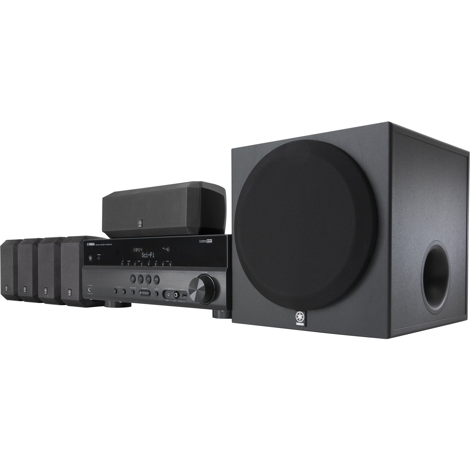 Yamaha YHT-397 5.1-Channel Home Theater System $248.88