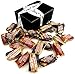 Loucks Sezme Sesame Snaps 3-Flavor Variety: Eight 1.4 oz Packages of Sesame Snaps, Eight 1.34 oz Packages of Cinnamon Sesame Snaps, and Eight 1.05 oz Packages of Dark Chocolate Sesame Snaps in a Gift Box