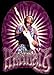Search : Jimi Hendrix - With Guitar on Purple - Sticker / Decal
