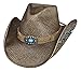 Bullhide Montecarlo Amnesia Genuine Panama Western Hat Brown Medium