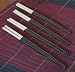 Silver Leaf Lacquer Chopsticks - 4 Pair