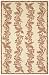 2'3" x 10' Runner Safavieh MSR2321B-210 Red/Dahlia Color Hand Hooked Chinese "Martha Stewart Collection" Rug