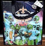 NEW ORLEANS SAINTS SUPER BOWL CHAMPIONS PHOTO REUSABLE SHOPPING GROCERY TOTE BAG