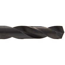 Precision Twist C29R40C High Speed Steel Short Length Drill Bit Set, Black Oxide Finish, 135 Degree Point, Inch, 29 piece, 1/16" to 1/2" x 64ths