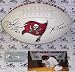 Mike Alstott Autographed/Hand Signed Tampa Bay Buccaneers Fotoball Football with A-Train Inscription