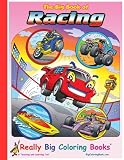 Big Book of Racing Giant Super Jumbo Coloring Book (18 wide x 24 tall)