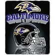 Northwest Baltimore Ravens Gridiron Fleece Throw